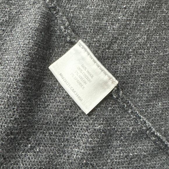 Eileen Fisher Black Wool Button Down Cardigan - Picture 5 of 5